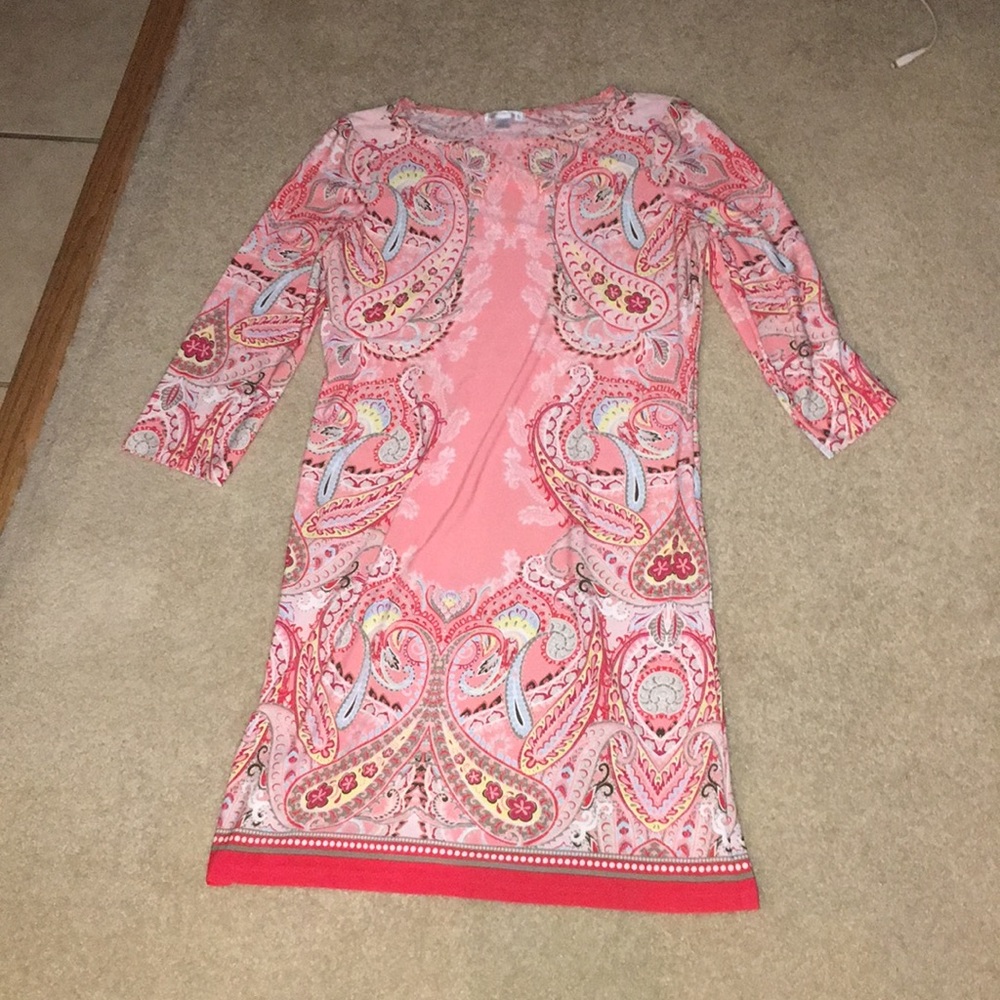 Bright Colored Paisley Dress